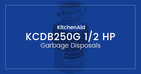 Kitchen AidKCDB250G 1/2 HP review