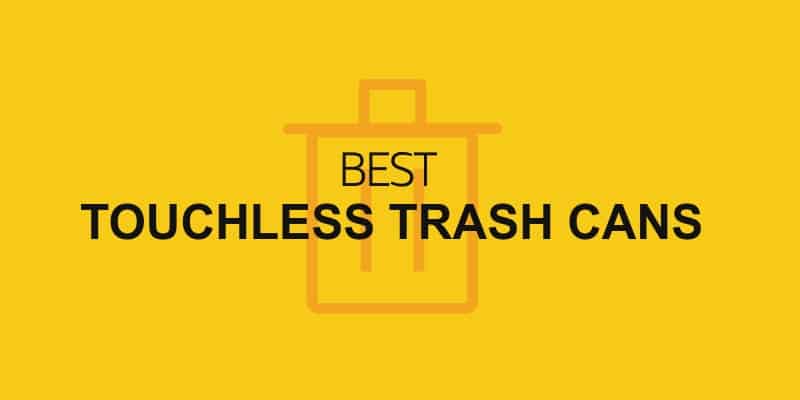 Touchless trash cans